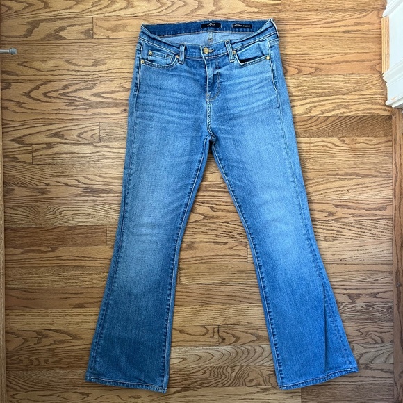 7 for all Mankind- mid-rise ALI jean, Tribecca light wash - Picture 2 of 5